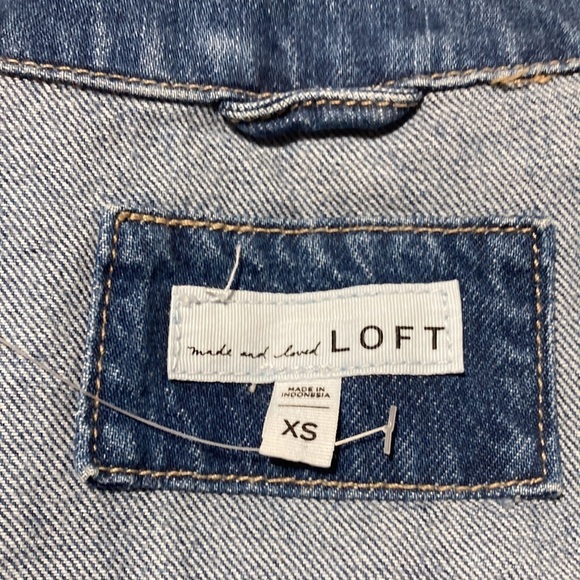 LOFT | Denim Trucker Jacket - Picture 12 of 16